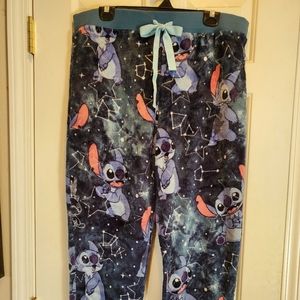 DISNEY XL(16/18) Jogger Plush Stitch Sleep Pant